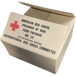 Carton, American Red Cross, NO.10, POW