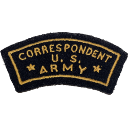 Insigne, US Army Correspondent