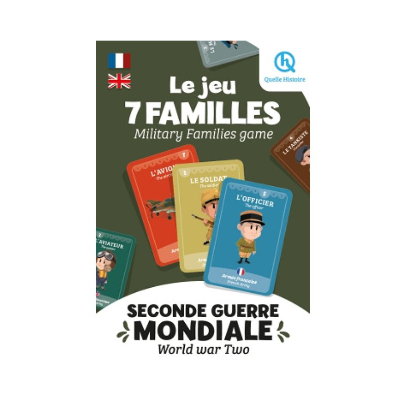 Jeu de 7 familles - Seconde Guerre mondiale