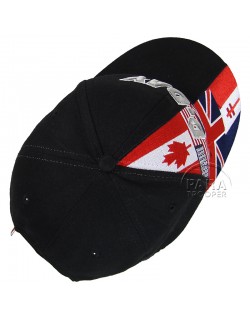 Casquette D-Day drapeaux