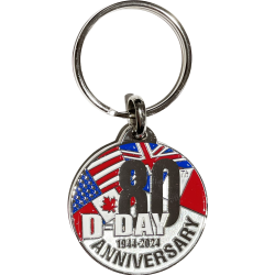 Key Ring, D-Day, 80th Anniversary