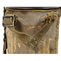 Canister, Mask, Gas, German, ᛋᛋ-Stubaf. Siegfried Müller, ᛋᛋ-Pz.Pi.Btl. 12, 12. ᛋᛋ-Panzerdivision, Normandy