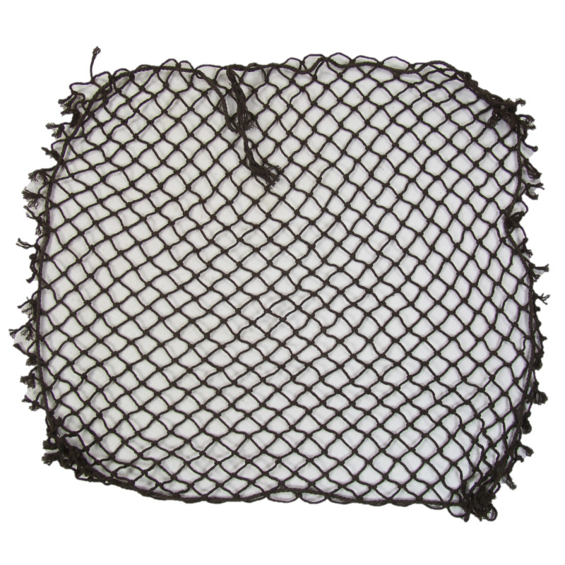 Filet de casque britannique, maille moyenne, marron