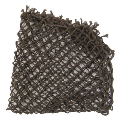 Net helmet medium-mesh, British, brown