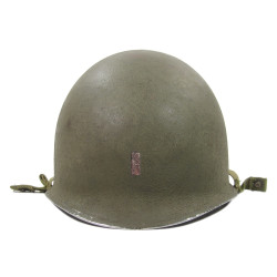 Casque M1, modifié parachutiste, Lieutenant