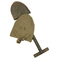 Pelle en T, M-1910 + étui, W.L. DUMAS MFG. CO. 1943