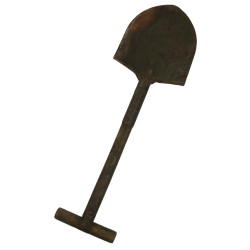 T-Shovel, M-1910 + Cover, W.L. DUMAS MFG. CO. 1943
