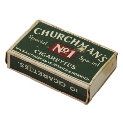 Pack, 10-Cigarette, CHURCHMAN'S No. 1, Full