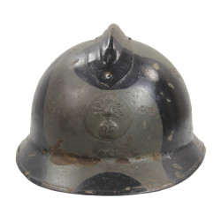 Casque Adrian, Mle 1926, troupes de forteresse, camouflé