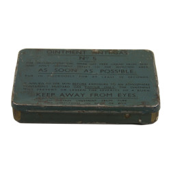 Tin, Anti-Gas Ointment, No. 5, 1942