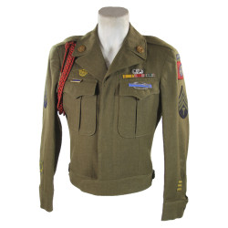 Blouson Ike, Technician 4th Grade, 82nd Airborne Division, 34S, 1944