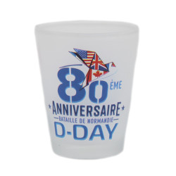 Shot glass, 80th D-Day Anniversary