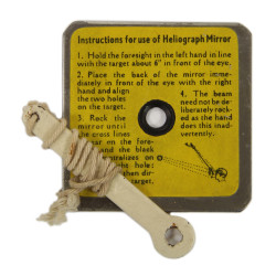 Heliograph, Mirror, Signaling, Mae West, Royal Air Force
