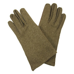 Gloves, Wool, with Leather Palm, US Army, Size 8