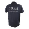 Polo, Navy blue, D-DAY NORMANDY 1944 LANDING BEACHES