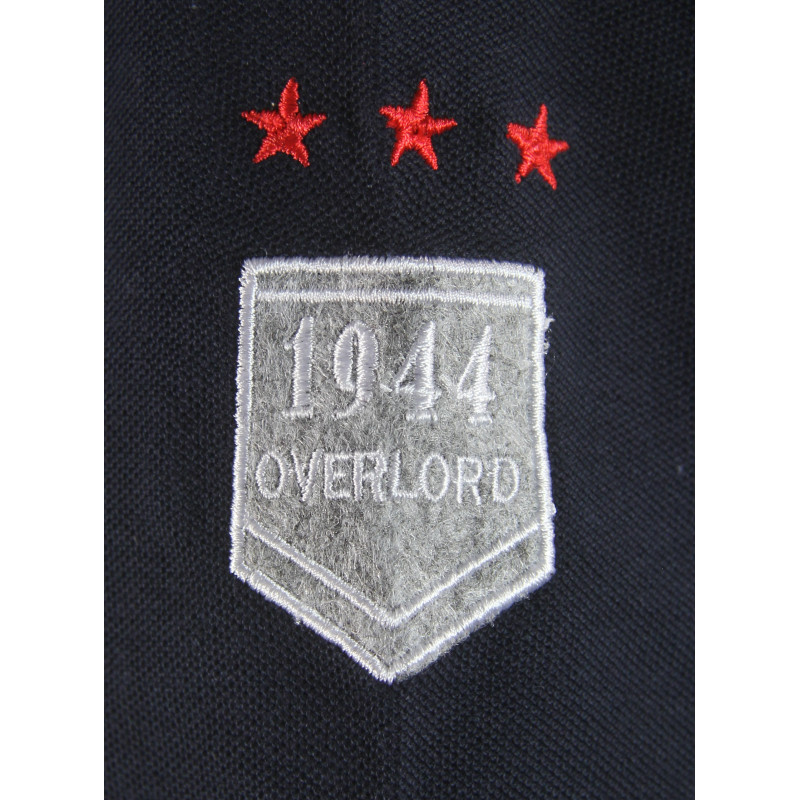 Polo, Navy blue, D-DAY NORMANDY 1944 LANDING BEACHES