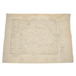 Map, German, Sainte-Mère-Eglise, 1943