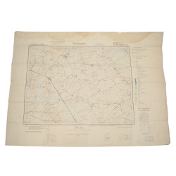 Map, German, Sainte-Mère-Église, 1943