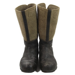 Boots, Leather and Felt, German, Filzstiefel