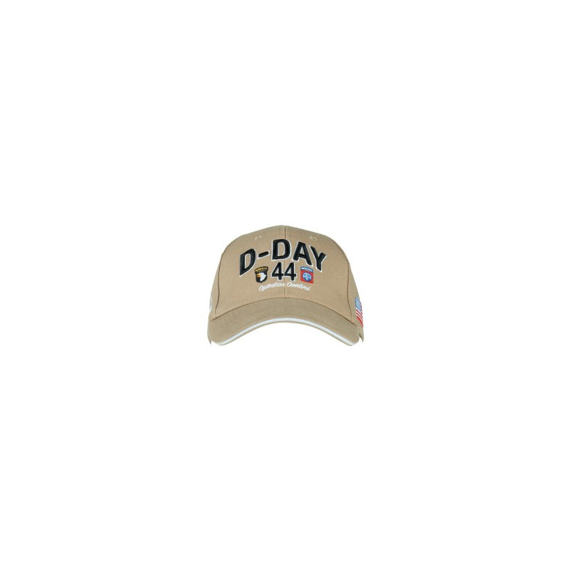 Baseball Cap D-Day Normandy, coyotte