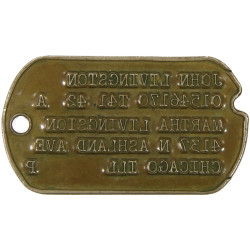 Grouping, 1st Lt. John Livingston, Medical Corps