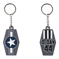 Porte-clés 3D, USAF D-Day, PVC