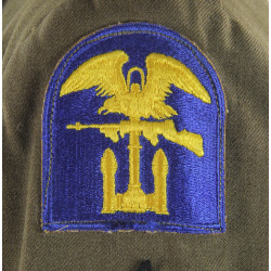 Coat, Serge, Wool, OD, First Sergeant, Amphibious Engineers, ESB, D-Day, 37R, 1942