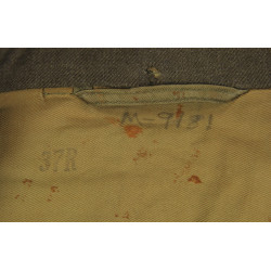Coat, Serge, Wool, OD, First Sergeant, Amphibious Engineers, ESB, D-Day, 37R, 1942
