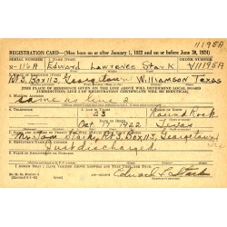 Knapsack, First Type (Rivetted), Pfc. Edward Stark, Co. E, 6th Marine Regiment, 2nd Marine Division, Guadalcanal