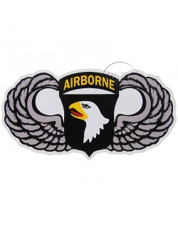Sticker, 101st airborne, winged