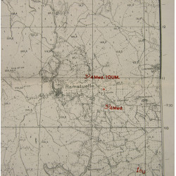 Carte, baie de Cavalaire, juillet 1944, TOP SECRET-BIGOT, opération Dragoon