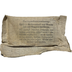 First-Aid Packet, German, 1940, Normandy