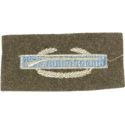Badge, Combat Infantry (CIB), Embroidered on felt