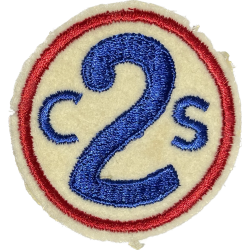 Patch, 2nd Corps School, WWI