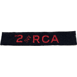 Title, 2nd Survey Regiment, Royal Canadian Artillery, Italie & Pays-Bas