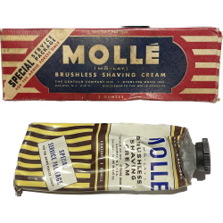 Cream, Shaving, MOLLÉ, Special Service Package - For The Armed Forces Only, Normandy
