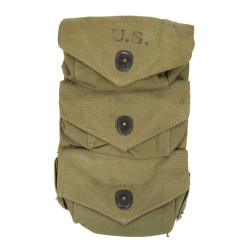 Porte-grenades, 3 poches, US Army, JQMD 1944