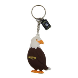 Key Ring, 3D PVC,  Screaming Eagle