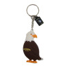 Key Ring, 3D PVC,  Screaming Eagle