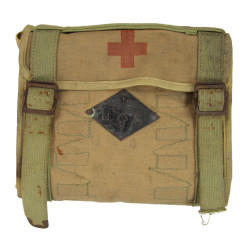 Case, Apothecary Kit, US Army Medical Department, WWI, Eagle Snaps