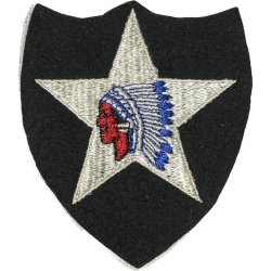 Insigne, 2nd Infantry Division, Précoce, feutre