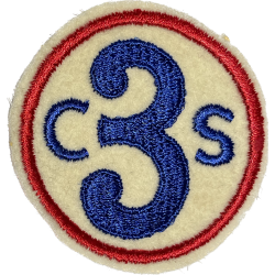 Patch, 3rd Corps School, WWI