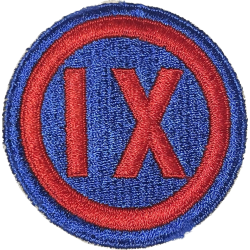 Patch, IX Corps, US Army