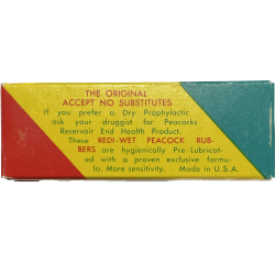 Condom, Prophylactics, PEACOCKS