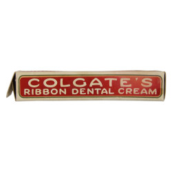 Tube de dentifrice, COLGATE'S RIBBON, dans sa boîte