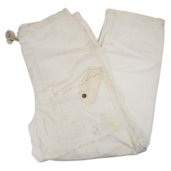 Pantalon de camouflage blanc, British Made