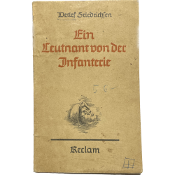 Booklet, Ein Leutnant von der Infanterie, Normandy