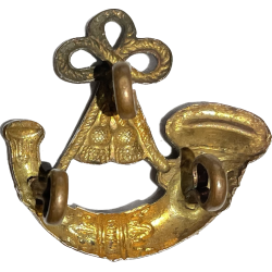 Insignia collar, Officer, OXF. & BUCKS. (Oxfordshire and Buckinghamshire Light Infantry), D-Day