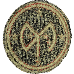 Insigne, 27th Infantry Division, dos vert