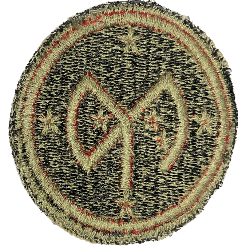 Insigne, 27th Infantry Division, dos vert